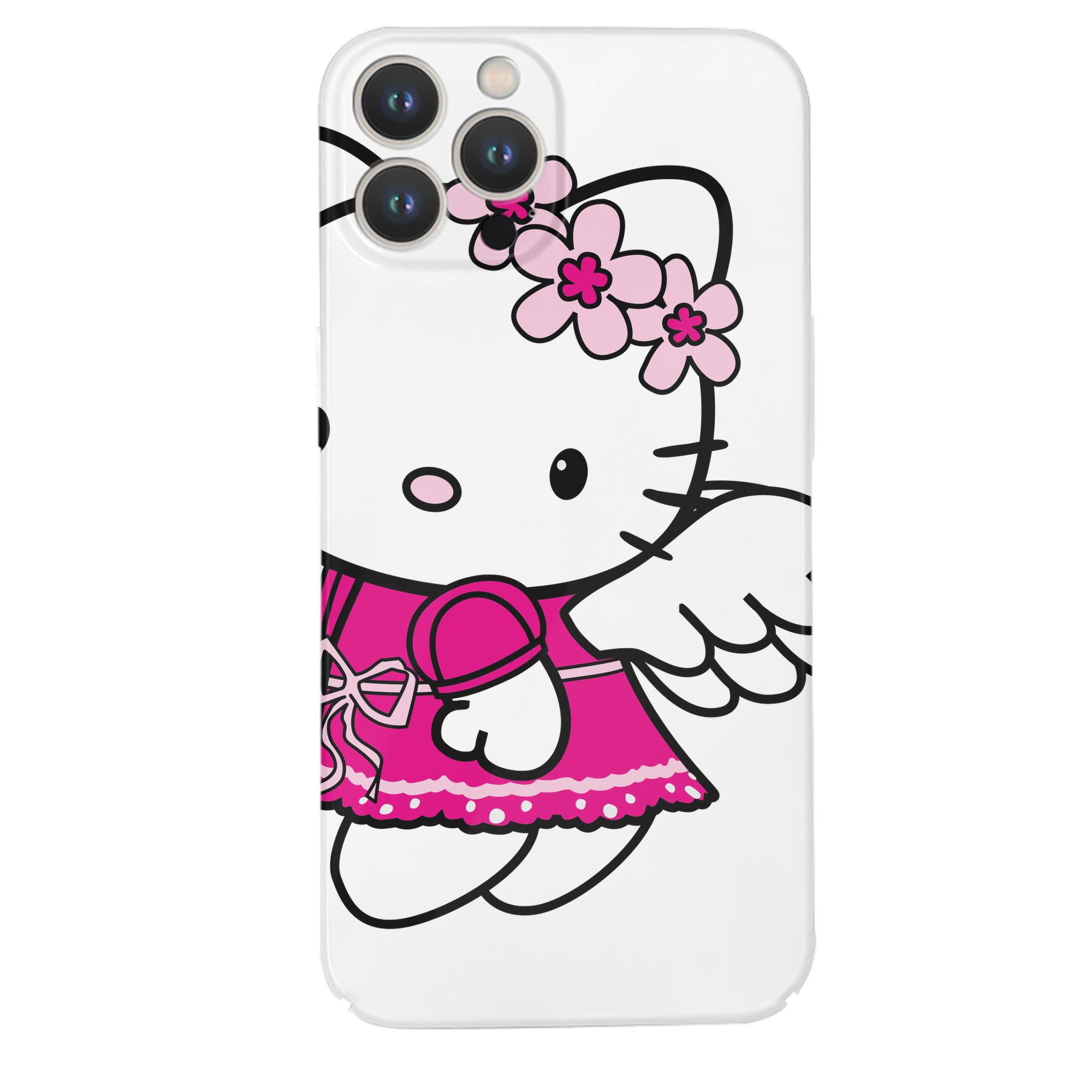 （画像用） Hello Kitty ハローキティ 【iPhone 14シリーズ対応】ハードケース